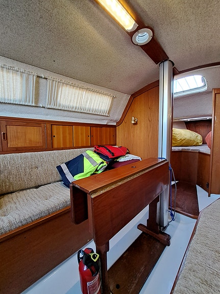 Segelbåt Clipper 29 från 1981. Moderniserad med mycket nytt under de sista åren. 6 of 17