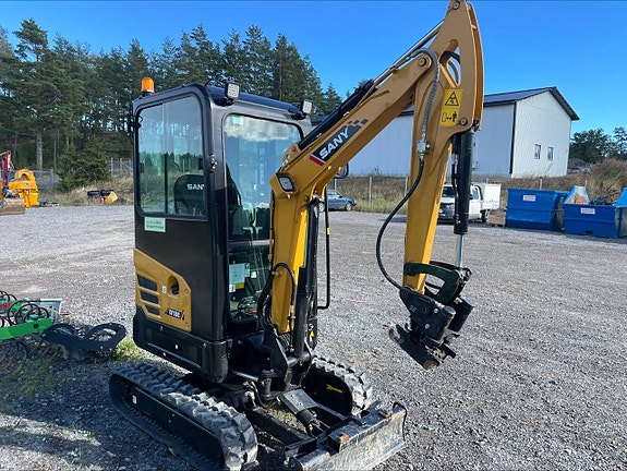 Sany bandgrävare 1,8 ton - Begagnad 4 of 5