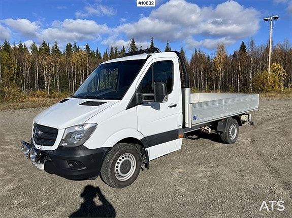 Mercedes Benz Sprinter arbetsbil med flak (230,000:- ex moms 2 of 24
