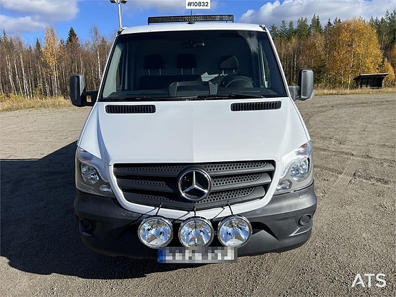 Mercedes Benz Sprinter arbetsbil med flak (230,000:- ex moms 3 of 24