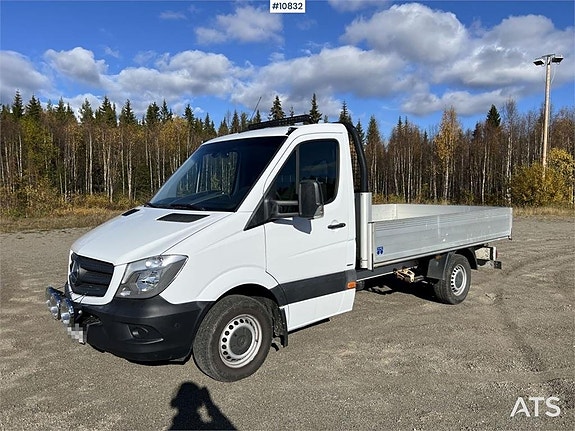 Mercedes Benz Sprinter arbetsbil med flak (230,000:- ex moms 14 of 24