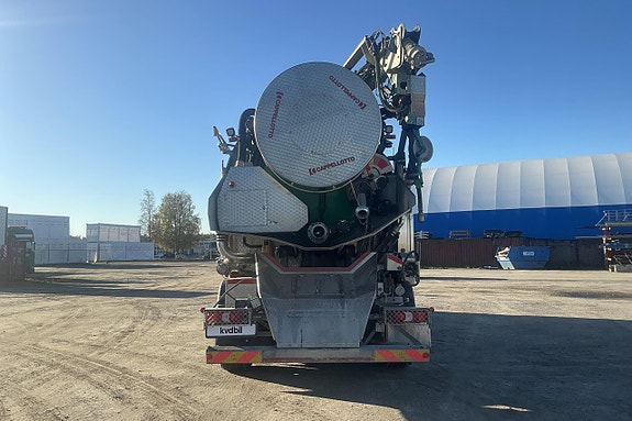 MERCEDES AROCS högtrycksspol- och sugbil 5 of 27
