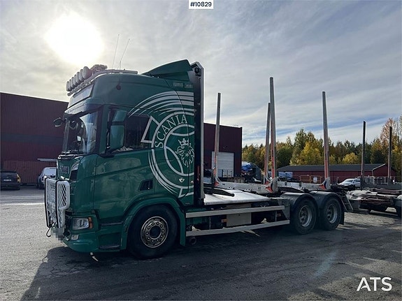 Scania R650 Timmerbil (445,000:- ex moms) 12 of 24