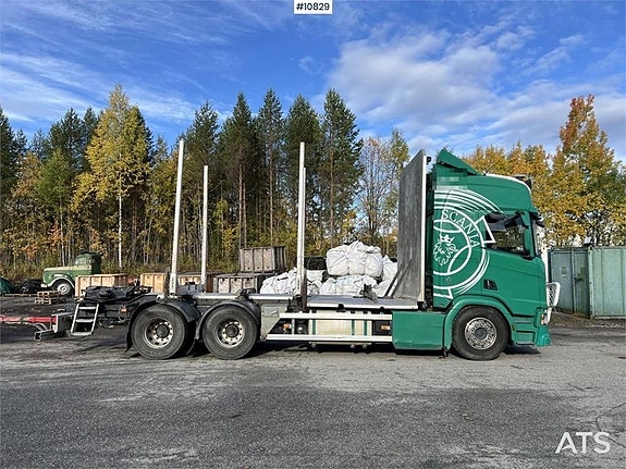 Scania R650 Timmerbil (445,000:- ex moms) 9 of 24