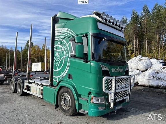 Scania R650 Timmerbil (445,000:- ex moms) 10 of 24