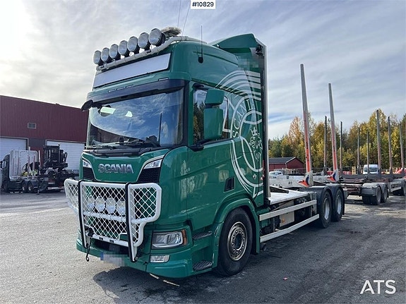 Scania R650 Timmerbil (445,000:- ex moms) 11 of 24