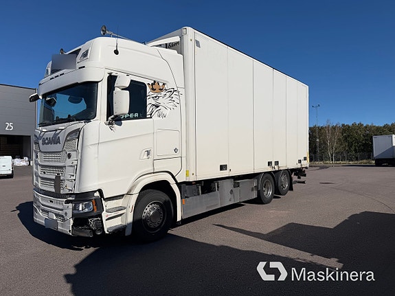 Lastbil Scania S580 6x2 V8 Highline Ekeri VA skåp 4 of 27