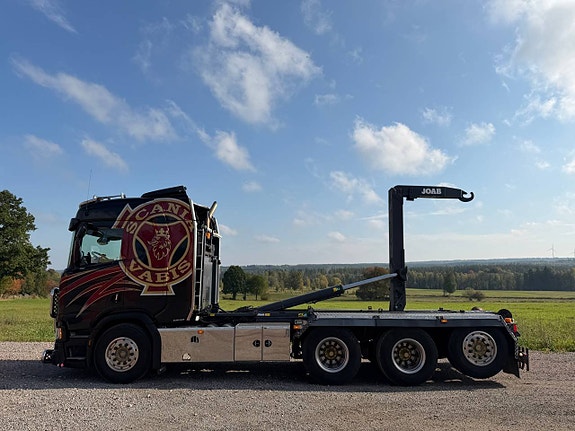Scania V8 R580 Nextgen 8X4 krokbil
