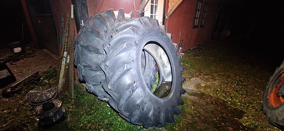 CASE IH 1494 4wd med timmervagn 7 of 7