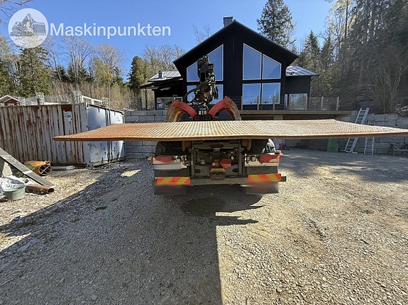 SCANIA P400LB6X2*4HNA Kranväxlare med flak och skopa 4 of 27