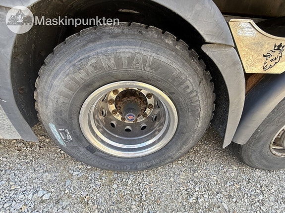 SCANIA P400LB6X2*4HNA Kranväxlare med flak och skopa 12 of 27