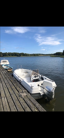 Ryds 485S (16 fot) med Honda 50 hk fyrtakt, trailer och vinterställning 5 of 6