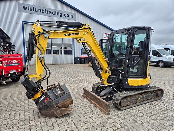 Begagnad 3,5t Yanmar ViO33 minigrävare 2 of 9