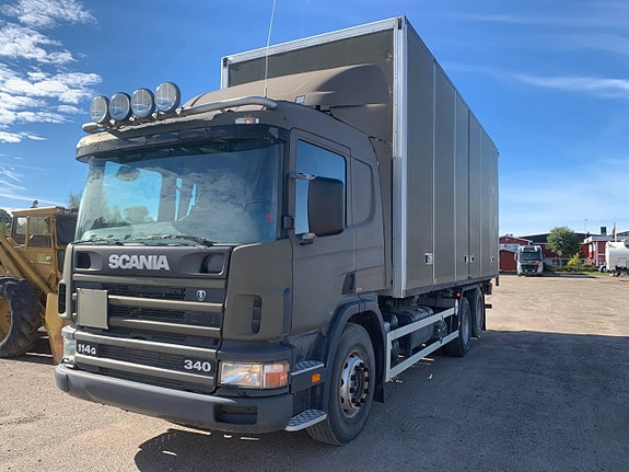 Scania 114 G 340 HK Bakgavel Endast 13875 mil på Nätauktion