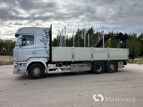 Kranbil / Brädgårdsbil Scania R490 2 of 27