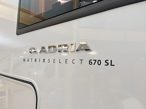 Adria MATRIX SELECT 670 SL (2027+TRUMA D6E+Aut 140hk+5 bält) 29 of 29
