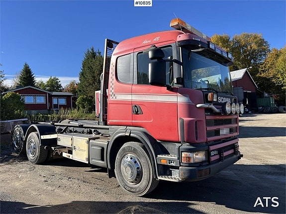 SCANIA 124 Lastväxlare Plogutrustad (160,000:- ex moms) 2 of 24