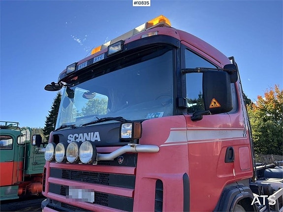 SCANIA 124 Lastväxlare Plogutrustad (160,000:- ex moms) 16 of 24
