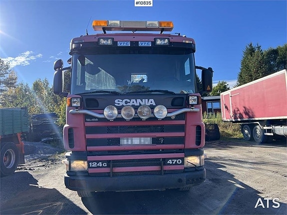 SCANIA 124 Lastväxlare Plogutrustad (160,000:- ex moms) 7 of 24