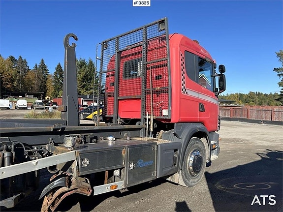 SCANIA 124 Lastväxlare Plogutrustad (160,000:- ex moms) 5 of 24