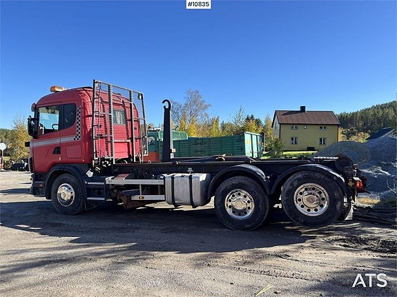 SCANIA 124 Lastväxlare Plogutrustad (160,000:- ex moms) 13 of 24