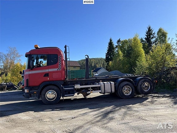 SCANIA 124 Lastväxlare Plogutrustad (160,000:- ex moms) 3 of 24