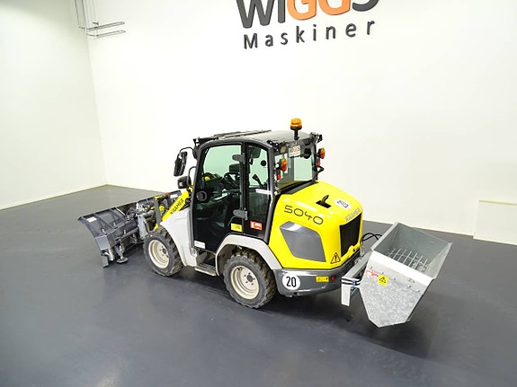 Kramer 5040 / Obs! ny sandspridare 225l + vikplog 4 of 5
