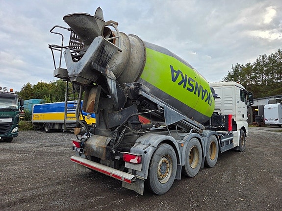 Betongbil Betongroterare MAN TGX 35.500 8X4-4 BL Euro 6 3 of 5