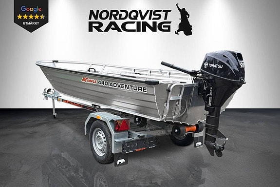Kimple 440 Adventure Tohatsu 9,8HP Respo 750KG  KÖP ONLINE! 2 of 8
