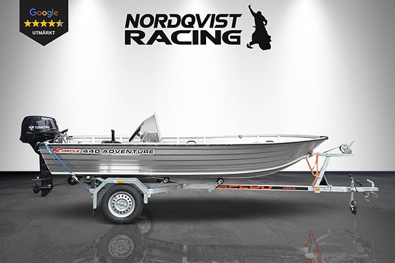 Kimple 440 Adventure SP Tohatsu 15HP Respo-vagn KÖP ONLINE! 3 of 10