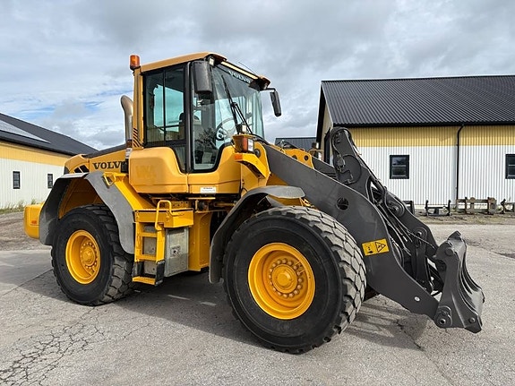 Volvo L90F lastmaskin, spakstyrning 5 of 7