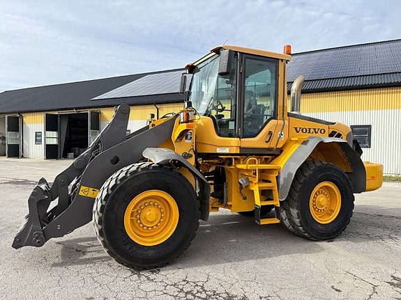 Volvo L90F lastmaskin, spakstyrning 4 of 7