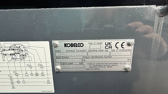 Kobelco SK230 SRLC -7 Lagermaskin Luleå 11 of 18