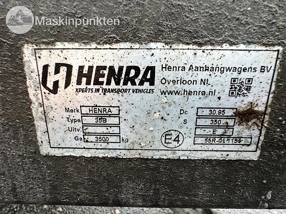 Henra PL35 3-axlad släpvagn 10 of 27
