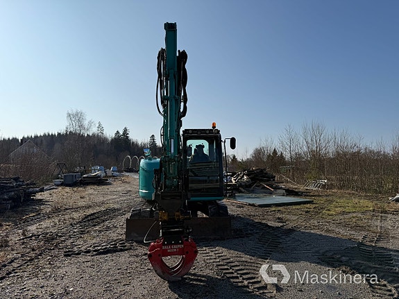 Grävmaskin kobelco SK75SR-3E 2 of 27