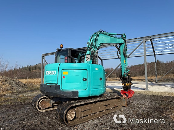 Grävmaskin kobelco SK75SR-3E 5 of 27