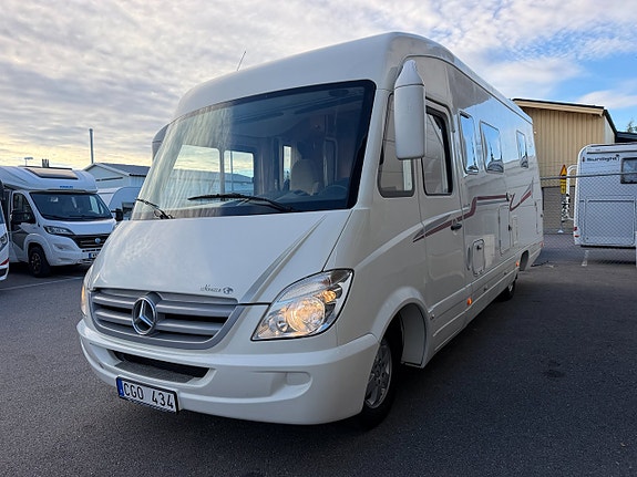Le Voyageur LX850 Mercedes (184HK AUT) Queensbed! ALDE! Hydrauliska stödben! Golvvärme! Nyservad! Solcell! Parabol! 20 of 23