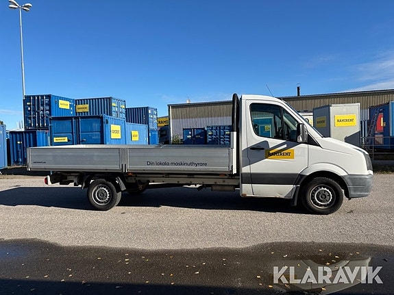 Flakbil Volkswagen Crafter Chassi 35 6 of 6