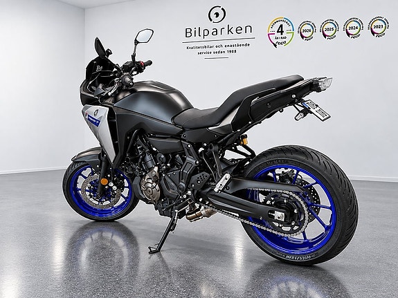 Yamaha Tracer 7 | Dominator sportavgassystem | Tail tidy 3 of 6