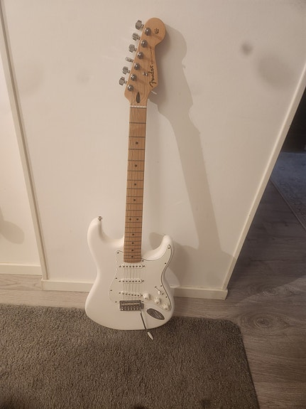 Fender Stratocaster Player II elgitarr vit