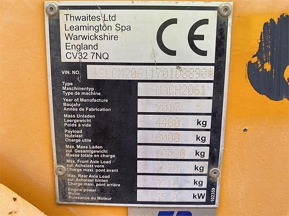 Thwaites 6 TONNE 10 of 10