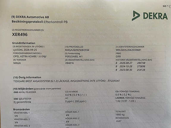 Opel Astra 6 of 7