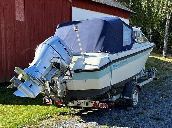Flipper 535 med Honda 80 HK  från 2014 och 80 kärra 3 of 6