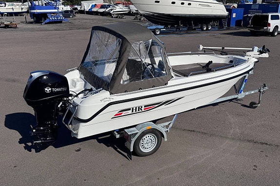 HR 460 F Fishing - Extrautrustad - 80 km/h trailer - garanti