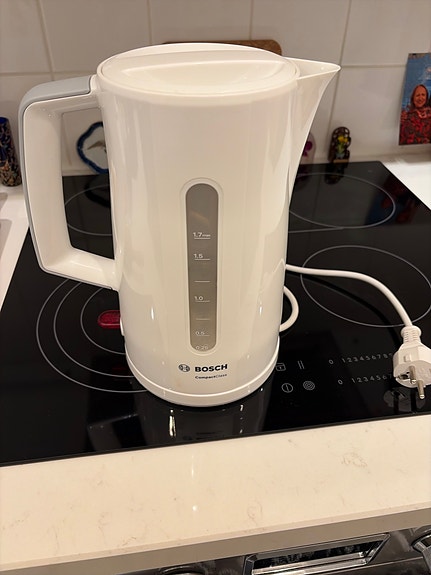Bosch vattenkokare vit
