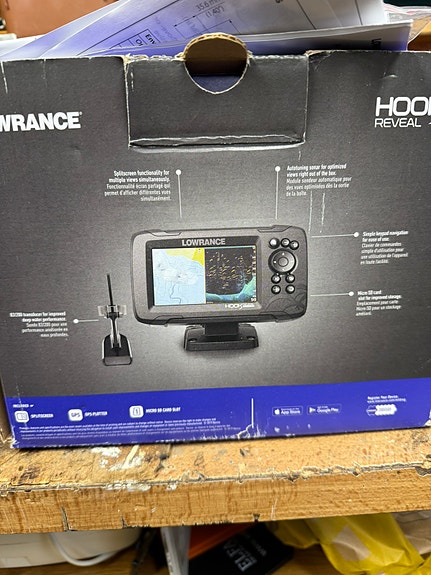 Jolle 4,5 m med Parsun 6 hk + Lowrance ekolod 18 of 18
