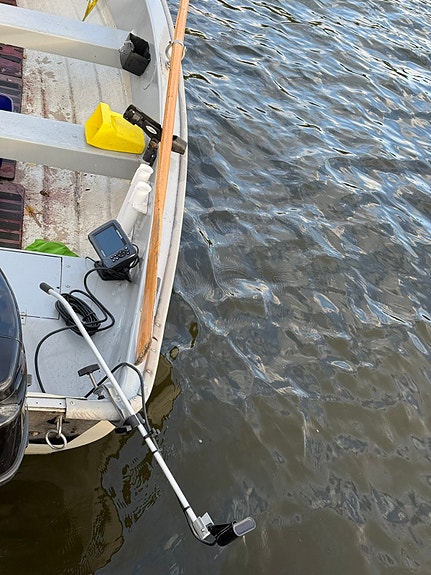Jolle 4,5 m med Parsun 6 hk + Lowrance ekolod 7 of 18