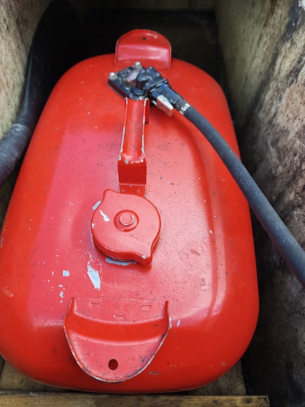 Fin styrpulpet båt, med utrustning 5 of 5