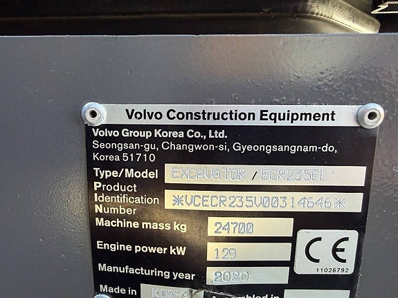 Volvo ECR 235 E 13 of 16
