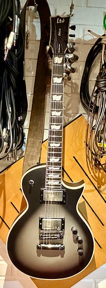 LTD Deluxe EC1001TCTM Silverburst
